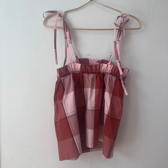 Belize official plaid top gingham blouse - Picture 4 of 4